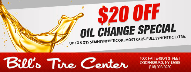 $20 off Oil Change Special